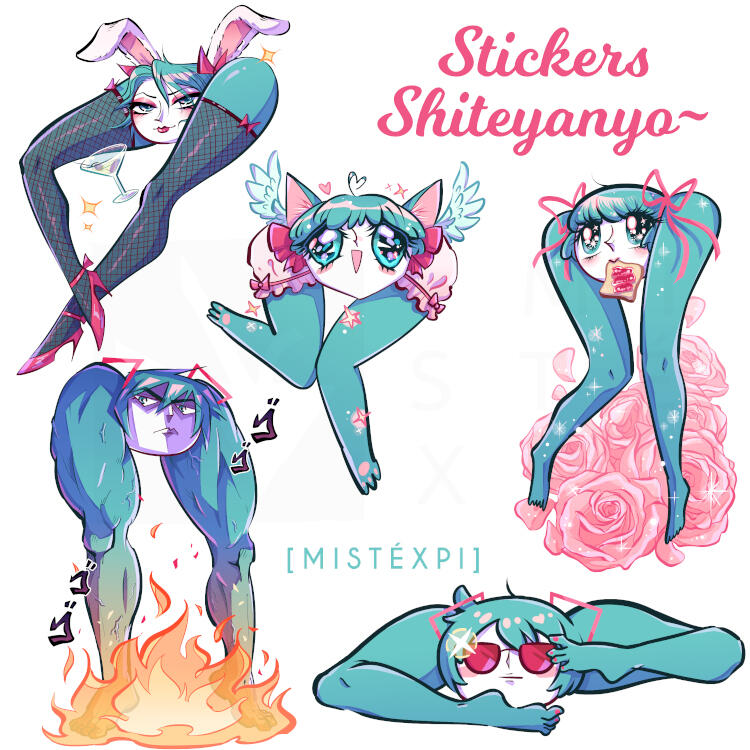 Stickers holographiques